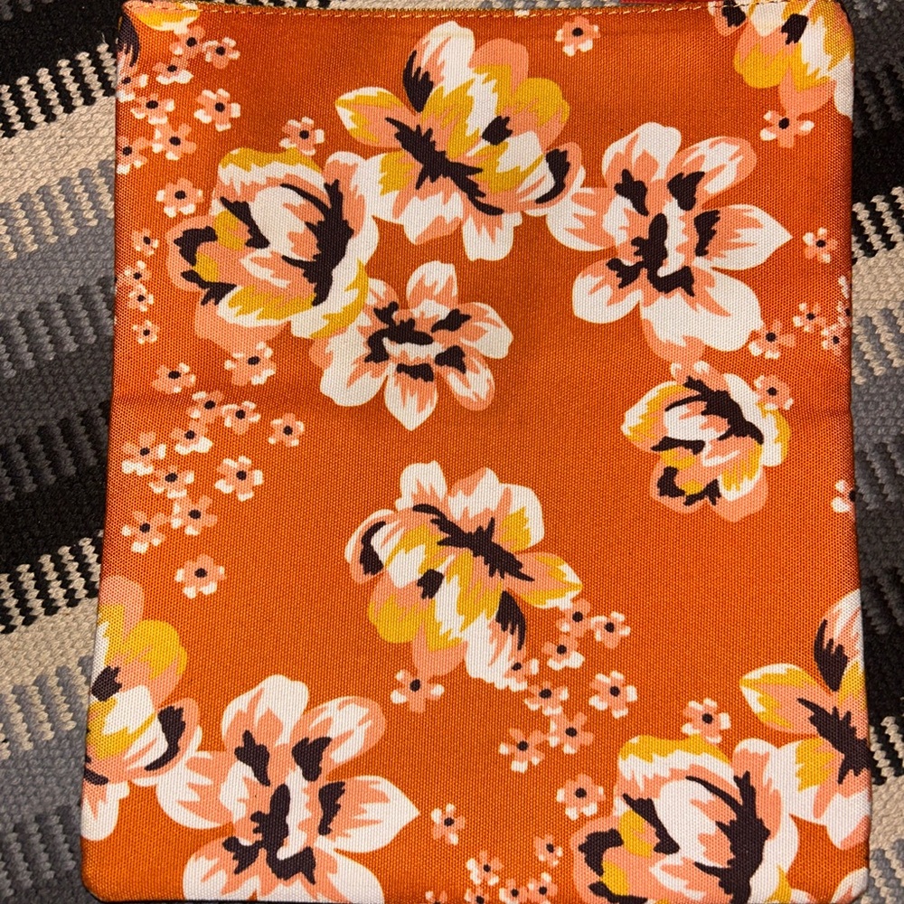 Rachel Pally Orange Floral Tablet Sleeve